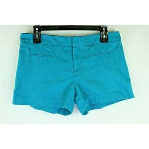 Gap Blue Shorts Women's Size 4 Turquoise Flat Front